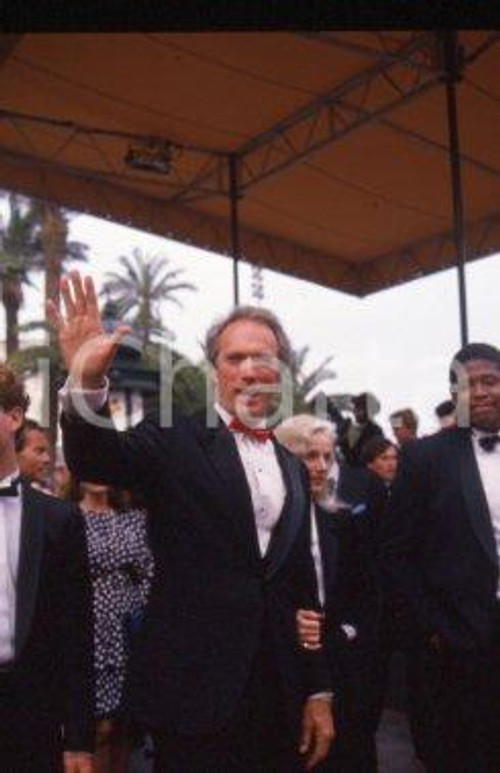 35mm vintage slide* 1988 CANNES Clint EASTWOOD Forest WHITAKER Sondra LOCKE (1)