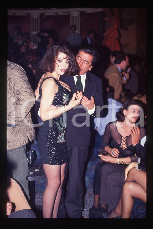 35mm vintage slide*1990ca ROMA Carmen DI PIETRO Pier Luigi TORRI al GILDA 2