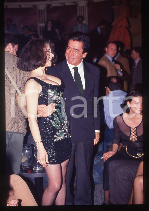 35mm vintage slide* 1990ca ROMA Carmen DI PIETRO Pier Luigi TORRI al GILDA 4