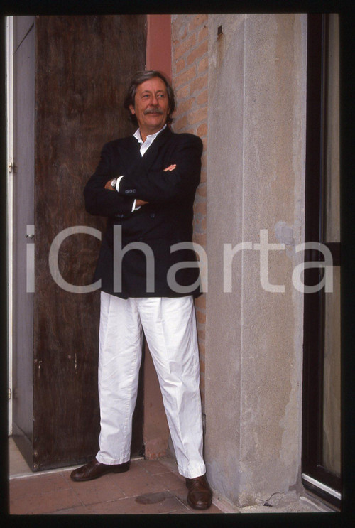35mm vintage slide*1993 VENEZIA Jean ROCHEFORT Ritratto dell'attore (6)