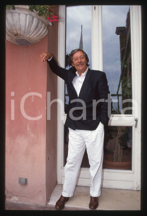 35mm vintage slide*1993 VENEZIA Jean ROCHEFORT Ritratto dell'attore (17)