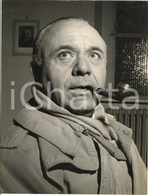 1954 TORINO Ritratto del direttore d'orchestra José ITURBI *Fotografia 18x24 cm