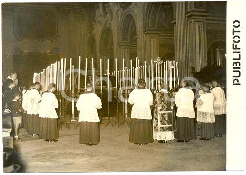 1954 ROMA Santa Maria Vallicella - Funerali Cardinale Francesco BORGONCINI DUCA
