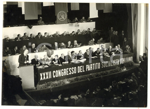 1957 VENEZIA Cinema San Marco - Apertura XXXII Congresso del Partito Socialista