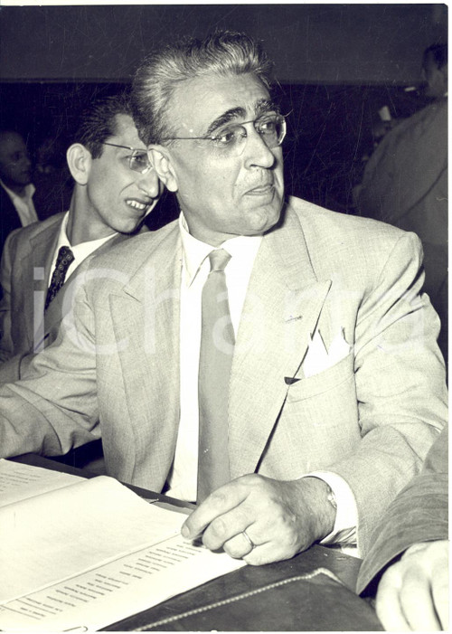 1963 ROMA Caso FENAROLI - Avv. Giacomo Primo AUGENTI in aula *Foto 13x18 cm