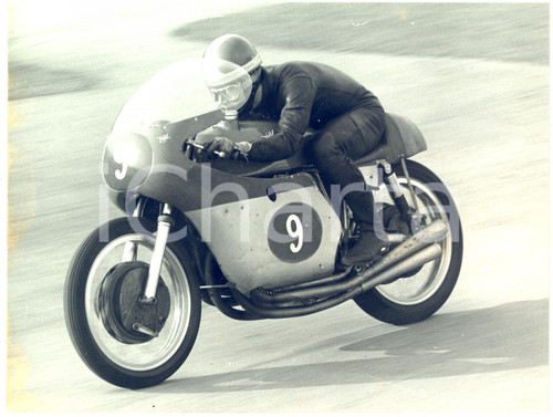 1965 MONZA Gran Premio delle Nazioni - Giacomo AGOSTINI prova MV AGUSTA *Foto