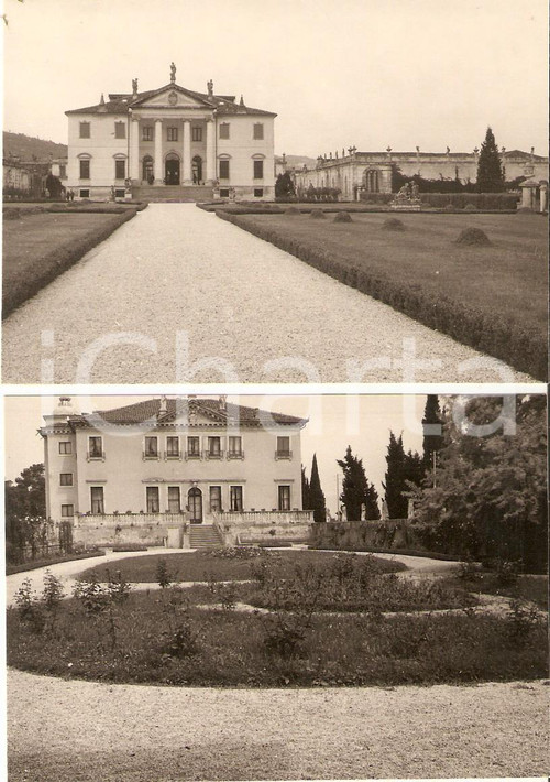 Fotografia d epoca originale 1965 ca MONTECCHIO MAGGIORE VI Villa CORDELLINA LOMBARDI Lotto 2 foto 10x7 1