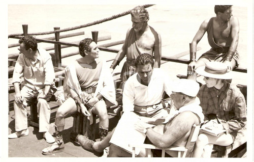 Fotografia d epoca originale 1958 LE FATICHE DI ERCOLE Gino MATTERA e Mario BAVA Fotografia di set 1
