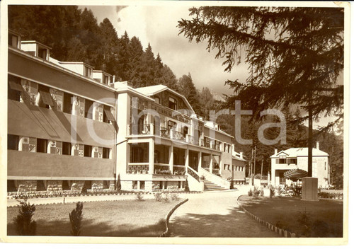 Cartolina originale da collezione 1937 VETRIOLO TERME TN Veduta Regio Stabilimento Termale FG VG 1
