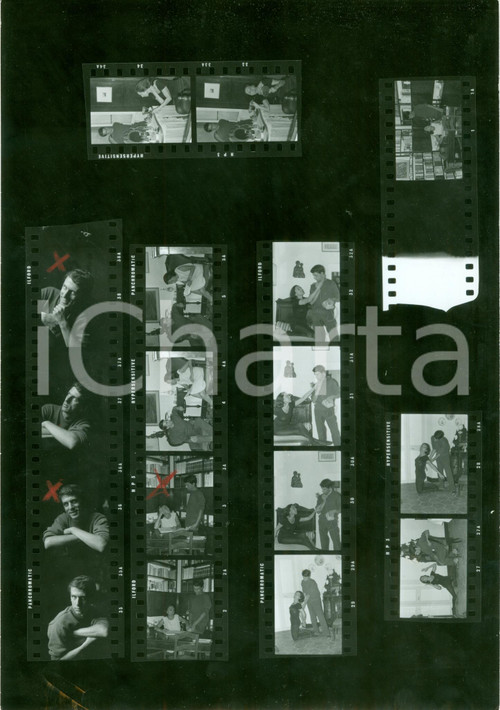 Fotografia d epoca originale 1965 ca ROMA Maria CUMANI Alessandro QUASIMODO esercizi danza 17 PROVINI 1