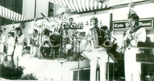 Fotografia d epoca originale 1988 MULHOUSE F L orchestra suona alle JournÃ©es d Octobre Fotografia 1