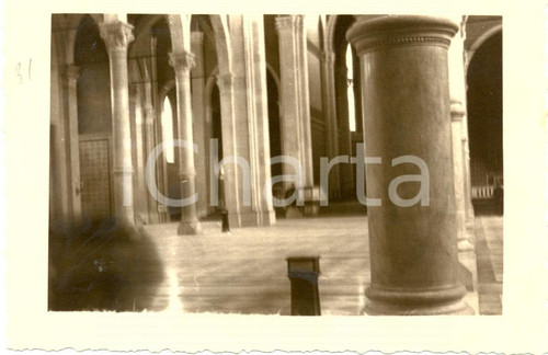 1936 BASSANO GRAPPA Raduno 31° Reggimento Artiglieria Navata chiesa SAN GIOVANNI