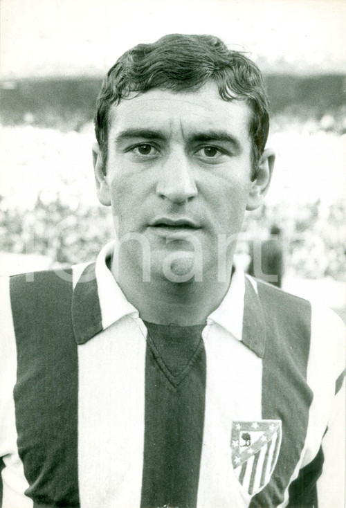 1975 ca CALCIO ATLETICO MADRID Attaccante Julio IGLESIAS *Fotografia