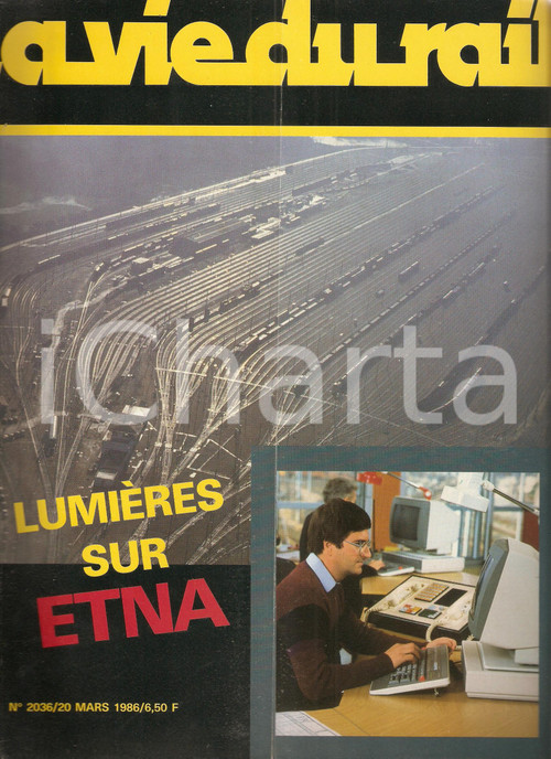 1986 VIE DU RAIL n.2036 Triage d'HOURCADE près de BORDEAUX *Rivista