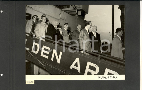 1950 DOVER Artisti del TEATRO ALLA SCALA sbarcano dal traghetto *Foto 35x25