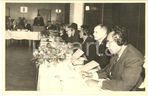 1962 Conferenza di GOSLAR I rappresentanti dei vari Paesi *Foto cartolina