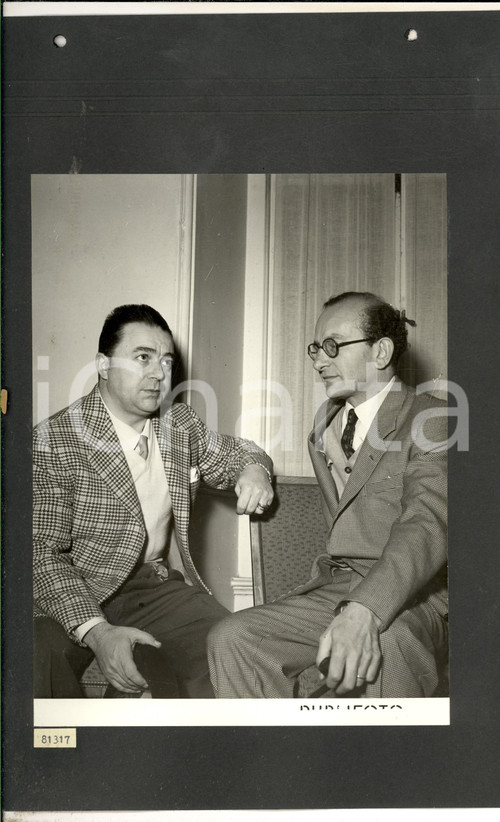 1950 LONDON Tournée TEATRO ALLA SCALA - Ferruccio TAGLIAVINI in conversazione