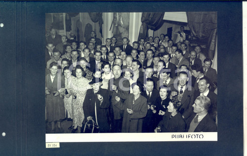 1950 LONDON Tournée TEATRO ALLA SCALA I musicisti al brindisi *Foto 35x25 cm