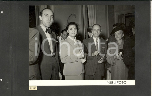 1950 MILANO TEATRO ALLA SCALA Il ricevimento dopo la tournée di Londra - Foto