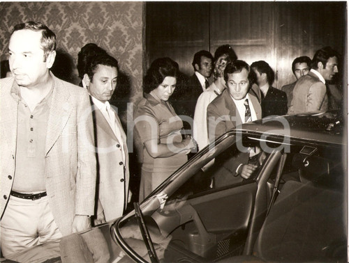1975 ca CITROEN Cocktail di presentazione nuova automobile Foto 24x18 cm