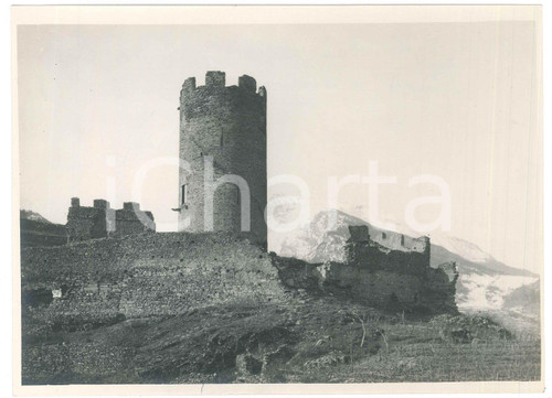 1930 ca ALTA VALLE D'AOSTA - CHATEL-ARGENT - Veduta - Foto 23x17 cm Fotografia d'epoca, con didascalia manoscritta al verso.  GOOD/buono  Formato: 23x17 cm originale e autentica 1