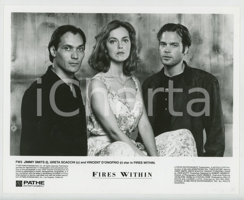 1991 FIRES WITHIN Jimmy SMITS Greta SCACCHI Vincent D'ONOFRIO Foto 25x20 cm Fotografia di agenzia. GOOD/buono  Formato: 25x20 originale e autentica 1