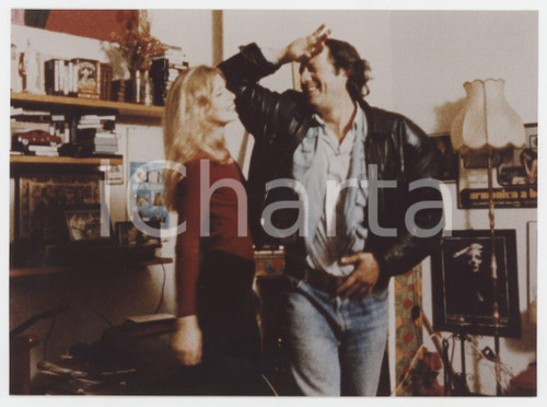 1994 CINEMA "Ladri di cinema" - Piero NATOLI Joanna CHATTON - Foto 17x13 cm Fotografia di agenzia. GOOD/buono  Formato: 17x13 cm originale e autentica 1