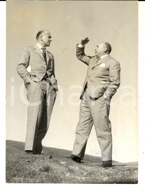 1963 ROMA Fiorenzo MAGNI e Vittorio STRUMOLO tecnici Nazionale CICLISMO *Foto