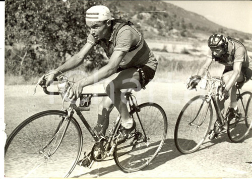 1952 CICLISMO TOUR DE FRANCE PROVENCE Jean DOTTO e Maurice QUENTIN in fuga *Foto