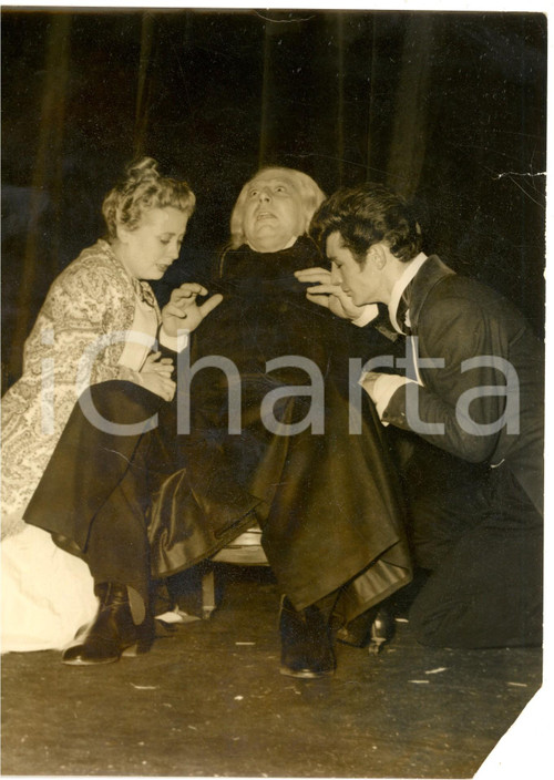 1957 PARIS LES MISERABLES Jacques EYSER Claude WINTER Robert ETCHEVERRY *Photo