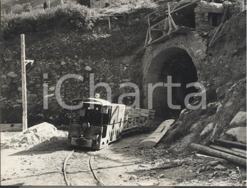 1955 CAGLIARI - Sciagura Flumendosa - Crollo della galleria cantiere UVINI *Foto
