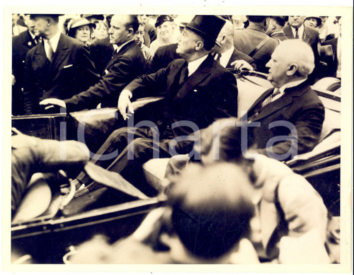 1934 CARROLLTON Franklin ROOSEVELT attending funeral services of Henry T. RAINEY