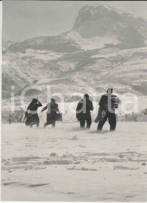 1956 CROGNALETO Frazione AIELLO Militari salvano bambina gravemente malata *Foto