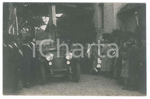 1925 ca CELLE (GERMANIA) Evento pubblico - Arrivo automobile *Foto 14x9 (1)