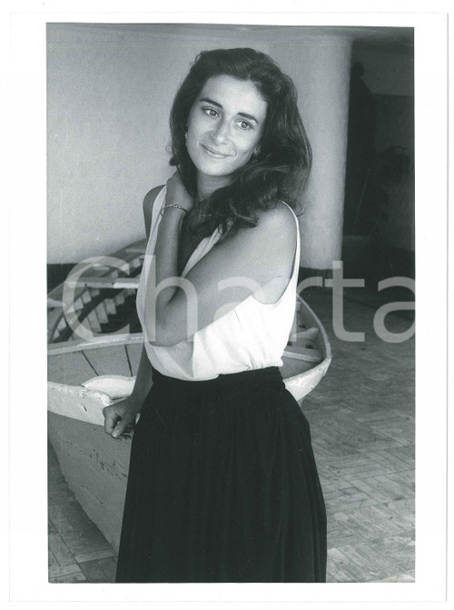 1986 VENEZIA Mostra del CINEMA - Enrica Maria MODUGNO - Ritratto (1) Foto
