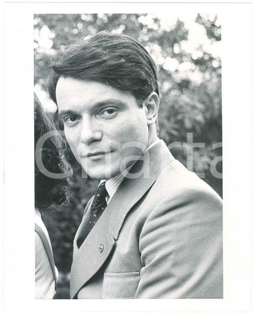 1985 ca ITALIA - MUSICA Massimo RANIERI Ritratto del cantante - Foto 20x25 cm