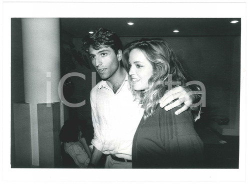 1985 ca ITALIA - CINEMA Greta SCACCHI Vincent SPANO Foto 24x18 cm