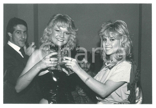1985 ca COSTUME  Cantante Samantha FOX a un evento - Foto 18x12 cm