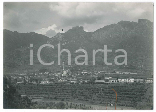 1939 OGGIONO - BRIANZA - Panorama con le montagne - Foto 15x10 cm