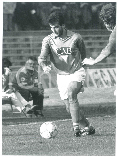 1991 BRESCIA CALCIO Marco SCHENARDI durante la partita - Foto 17x24 cm