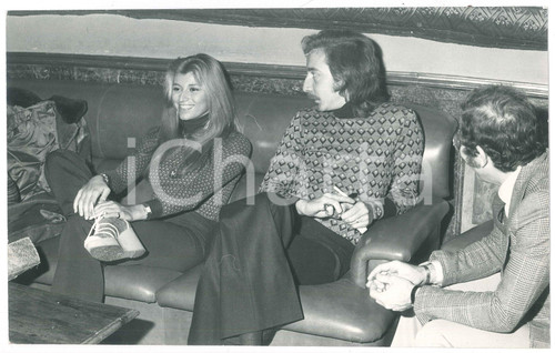 1970 ca COSTUME Marina OCCHIENA e Cristiano MINELLONO - Foto 30x20 (1)