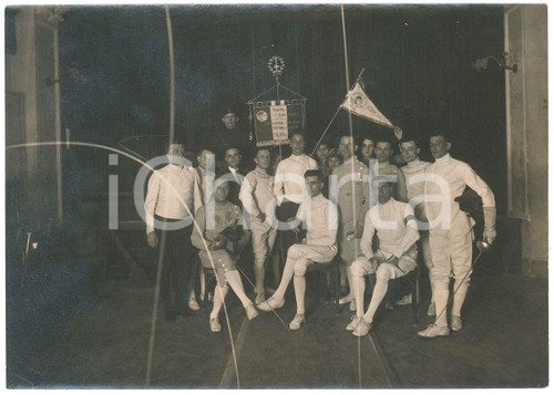 1930 MILANO Squadra di scherma dopolavoro TIBB Tecnomasio Italiano Brown Boveri