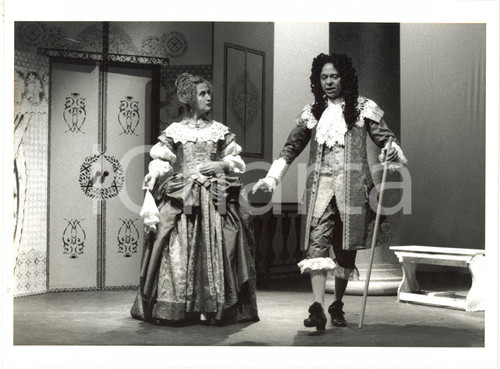 1998 MILANO TEATRO - Adriana DE GUILMI e Gianni QUILLICO nel "George Dandin" 
