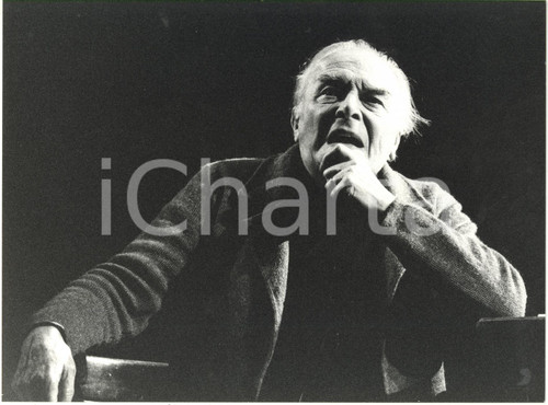 1989 MILANO Piccolo Teatro - Tino CARRARO in "Conversazione con la morte" - Foto