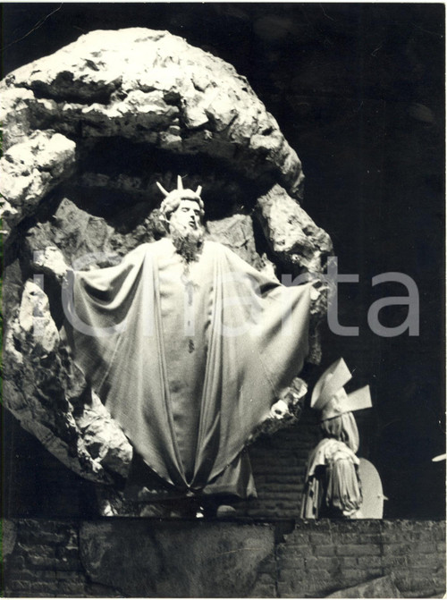 1978 ROMA Teatro dell'Opera - Lajos KOZMA in "Oedipus Rex" - Ritratto *Foto