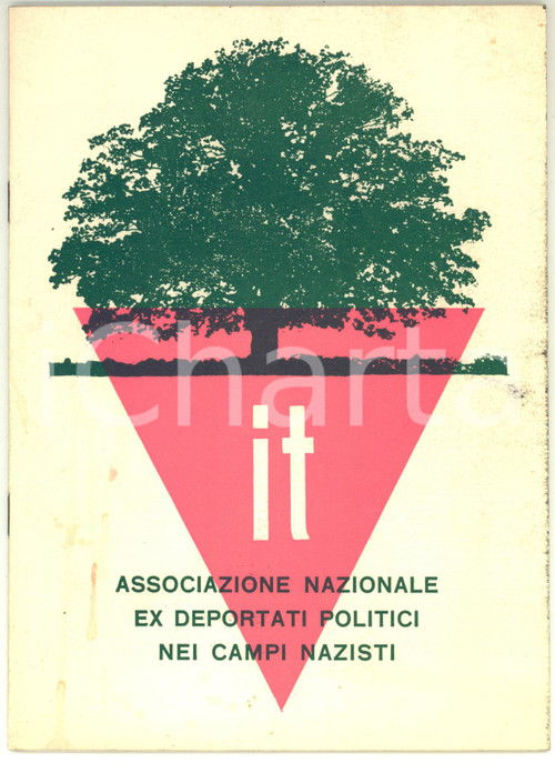 1959 TORINO Associazione Nazionale Ex Deportati - II Congresso Nazionale 26 pp.