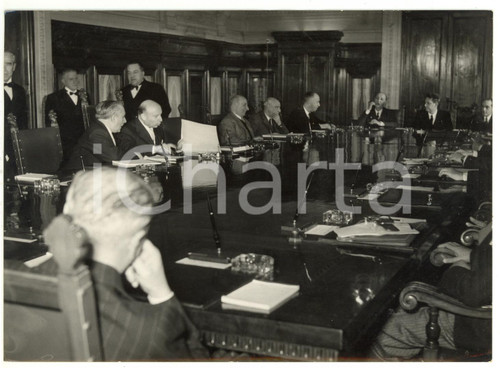 1954 ROMA Primo Consiglio dei Ministri del gabinetto SCELBA - Foto 18x13