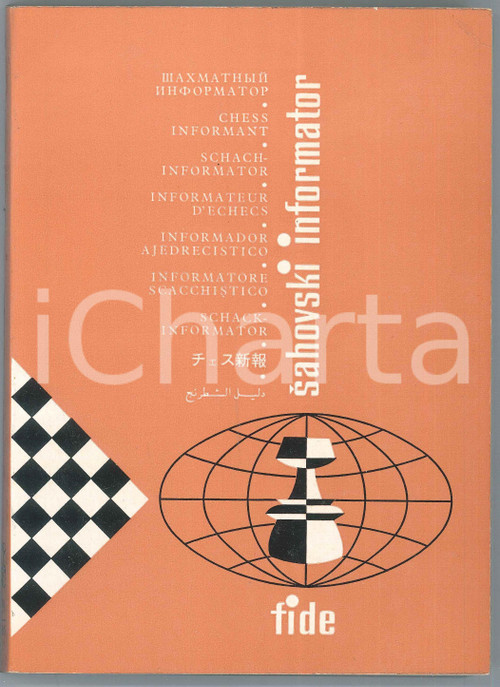 1976 SAHOVSKI INFORMATOR - Informatore scacchistico - Partite - NÂ° 39 I-VI Brossura editoriale flessibile.PAGINE: 407 GOOD/buono lievi tracce d'uso Formato: 17x24 cm originale e autentica 1