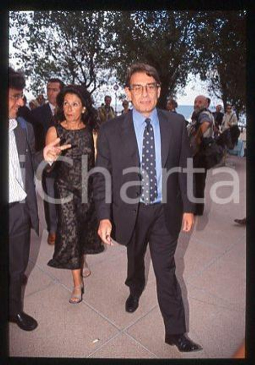 Oliviero DILIBERTO - ITALIA Ritratto del politico 1999 ca * 35mm vintage slide 5