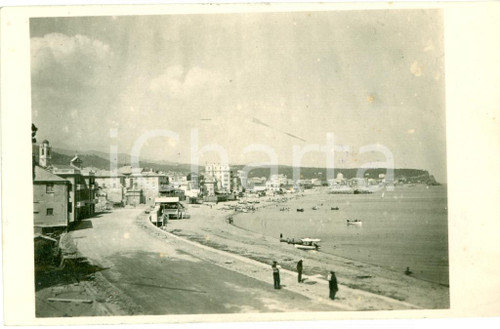 Fotografia d epoca originale 1932 ALBISOLA SV Costruzione variante dell AURELIA con Savona Fotografia 1